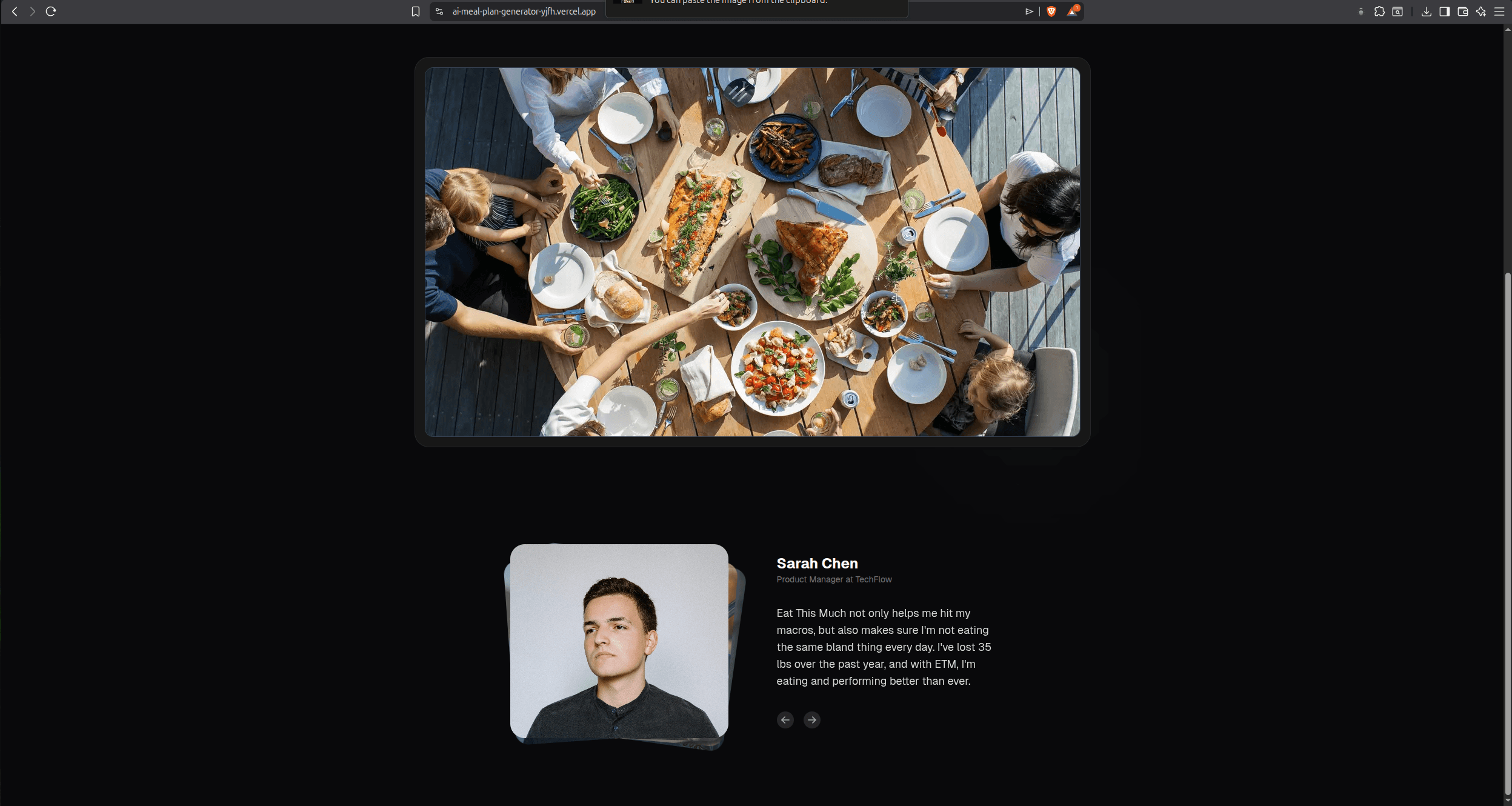 AI Meal Plans Generator preview 2