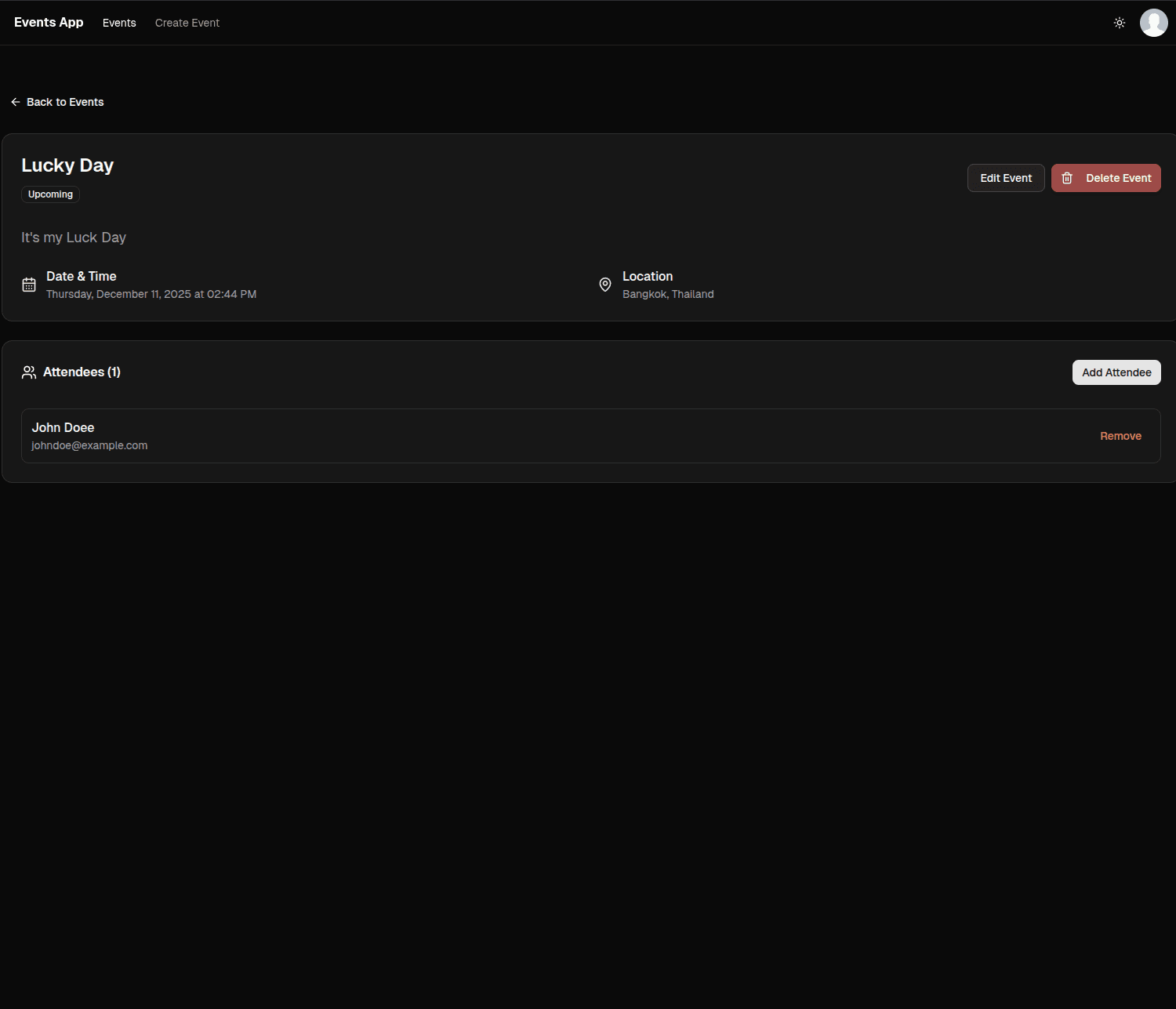 Events-App preview 3